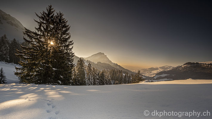Sonnenuntergang im Alpstein 2 (Schweiz)