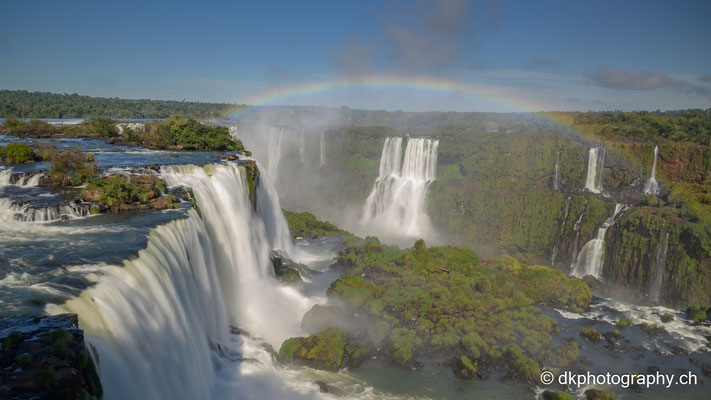Iguazu-Fälle (brasilianische Seite).