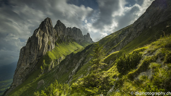 Chrüzbärge 1, aufgenommen im Alpstein (CH)