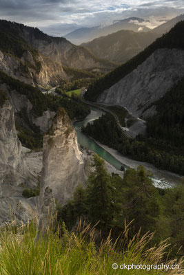 Ruinaulta nach Sonnenaufgang (CH)