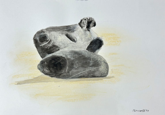 30 x 21 | Tusche / Pastell