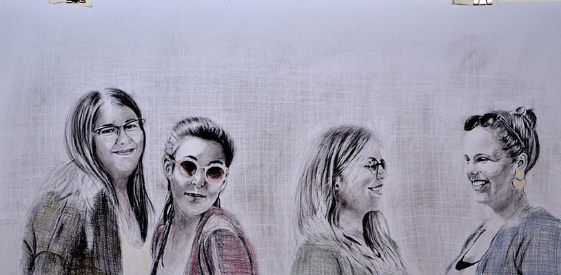 100 x 50 | Pastell | Pencil | Bild 