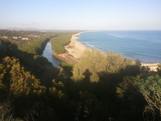 Vista del litorale di Orosei 