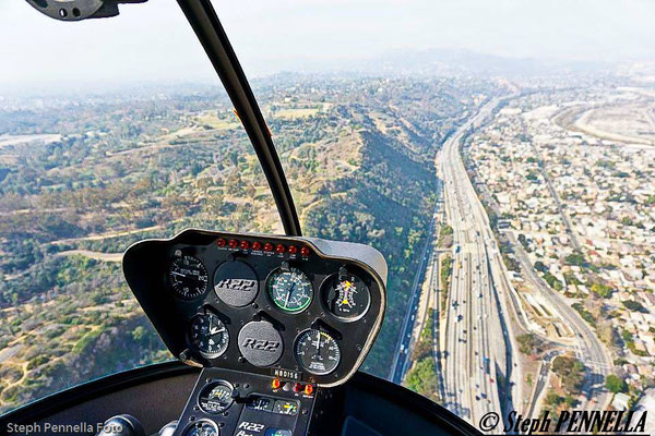 Vue d'une (des) l'autoroute(s), Los Angeles, Californie