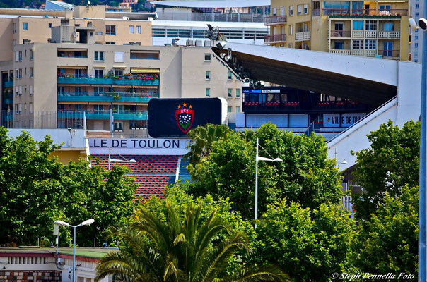 Le Stade Mayol, lieu de légende du RCT (Racing Club de Toulon), Toulon, Var 