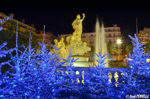 Fontaine de la Fédération, place de la liberté, Toulon