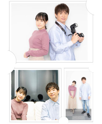 濱口優(よゐこ)、中崎絵梨奈(女優)WEBマガジンカレンダー発売記念インタビュー  ヘアメイク高野雄一