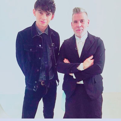 ANSWERS by fashion tv ハリー杉山、Nic Wooster(ニック・ウースター) ヘアメイク高野雄一