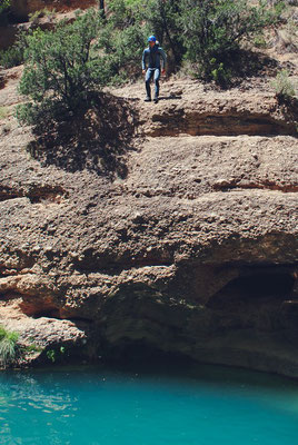 Le Canyon Puntillo offre quelques sauts dans des eaux turquoise de toute beauté