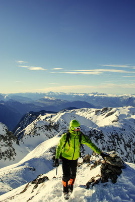 David dans le Massif de Belledonne (Alpes)