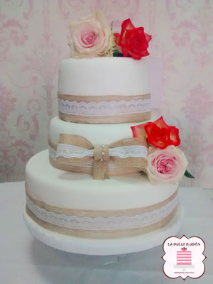 Tarta de boda personalizada