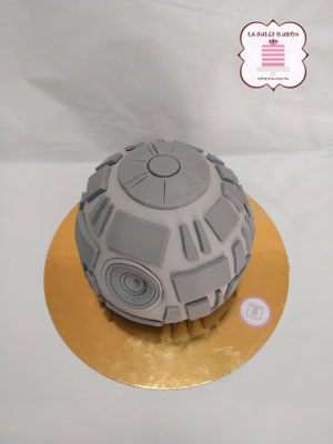 Tartas de fondant star wars. Tarta de cumpleaños star wars