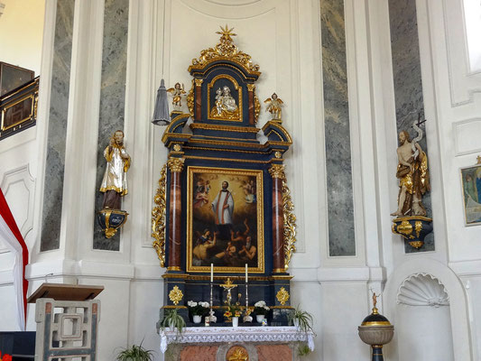 Hl. Franz-Xaver Seitenaltar