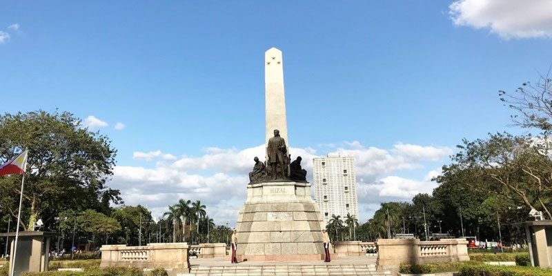 Iconic Rizal Monument in Manila