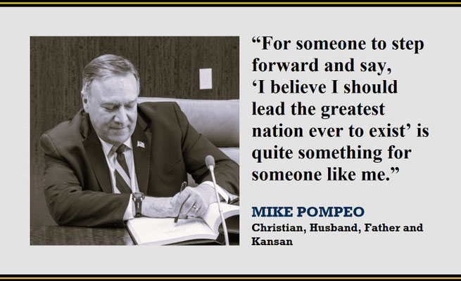Mike Pompeo on His High Regard for the US Presidency