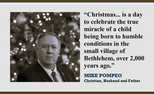 Mike Pompeo on the Special Meaning of Christmas for Him