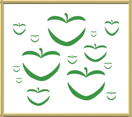 Image 9 - God is Love / Green Apples Hearts