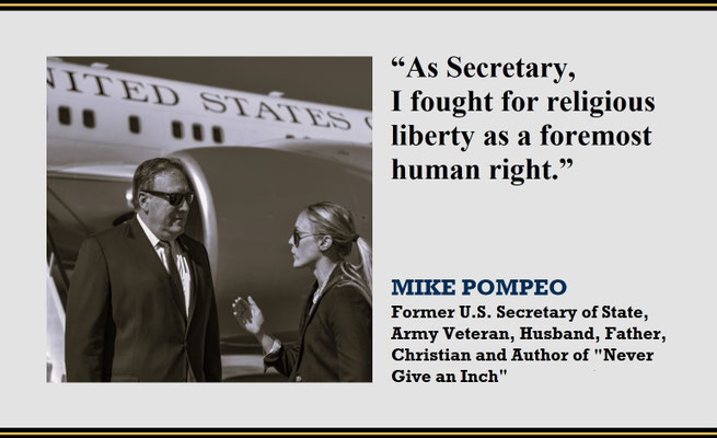 Mike Pompeo on Religious Freedom as Foremost Human Right