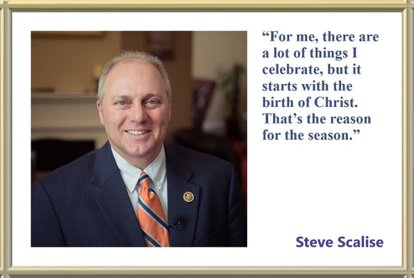 A Jesus and Christmas Quote from Steve Scalise