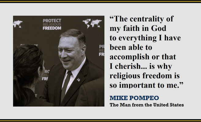 Mike Pompeo on His Faith in God as Central to His Life