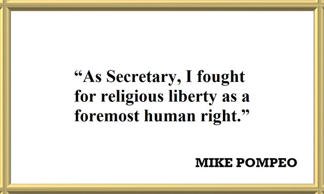 Mike Pompeo on Religious Freedom as Foremost Human Right