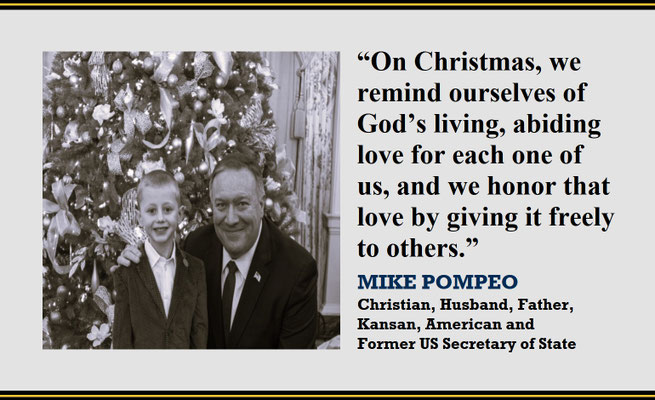 Mike Pompeo on Christmas as God’s Love for Us
