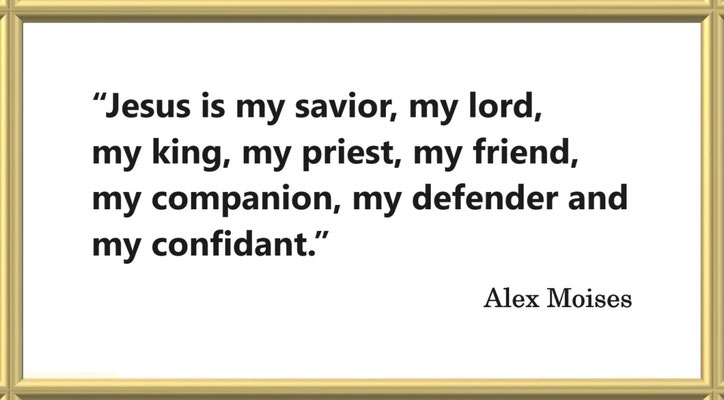 Alex Moises: On His Personal Relationship with God