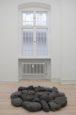 installation view of "Magma Works", courtesy of Safn Berlin