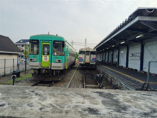 北条駅・・・北条鉄道
