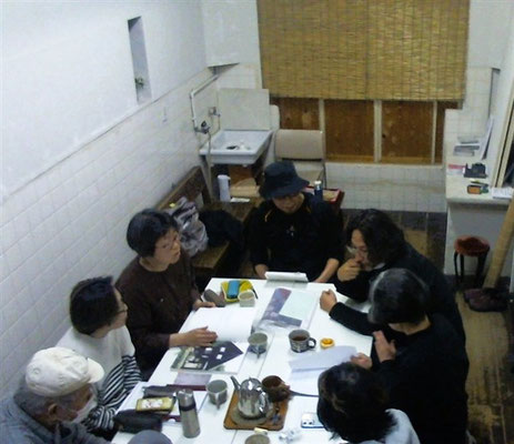 4/21（月）西内杉恵コレクション（椿﨑和生作品）集の打合せ