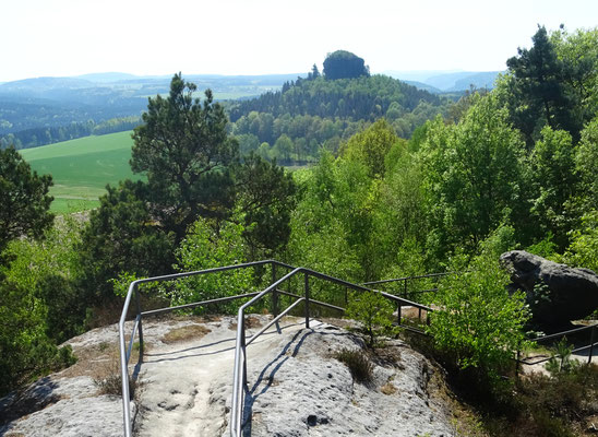 Blick zum Zirkelstein. © F. Rößner