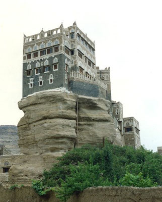 Yemen - Sada'a palazzo amadal al asimah