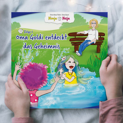 Auftragsarbeit: Kinderbuch Nimja & Nesja - Portfolio Illustratorin Elena Bauer