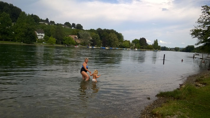 Badi Rhywiese in Langwiesen.