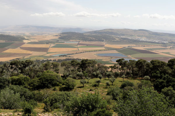 Blick ins Land vom Karmel