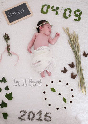 Séance photo bébé naissance maternité réalisée dans mon studio à Saint-André-de-l'Eure (27), proche d’Évreux et de Dreux