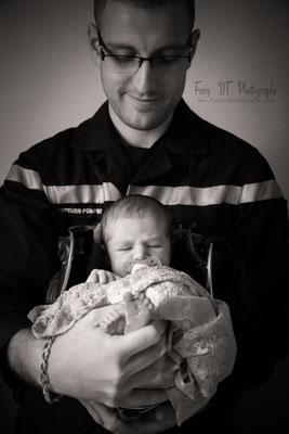 Séance photo bébé naissance maternité réalisée dans mon studio à Saint-André-de-l'Eure (27), proche d’Évreux et de Dreux