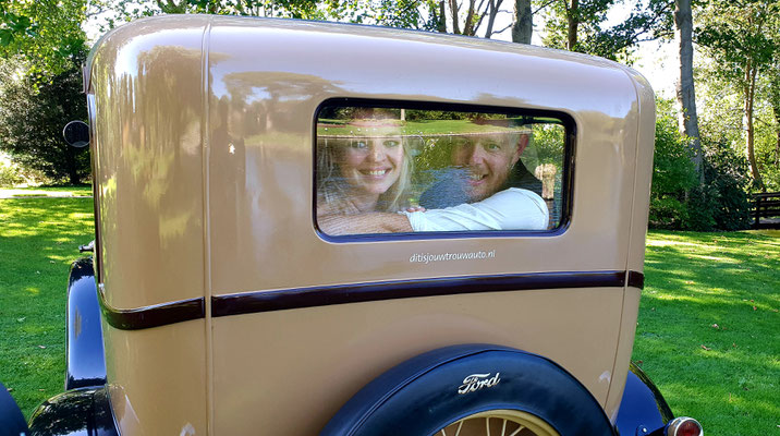 Trouwen met chauffeur