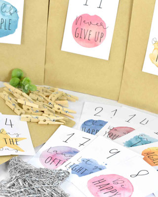 Diy Adventskalender von Cathy Thica