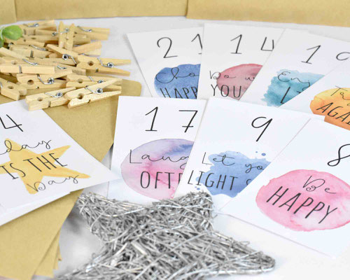 Diy Adventskalender von Cathy Thica