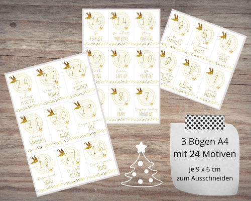 Adventskalender DIY von Cathy Thica