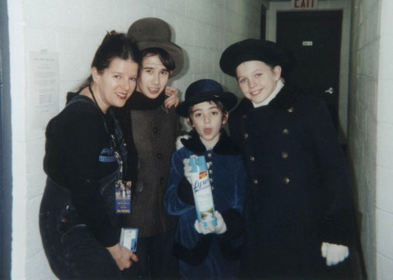 1998 // Dresser (Mary) with Kennedy Kanagawa as Jonathan, Stephen as Rich Boy, & Jesse McCartney as Scrooge at 12