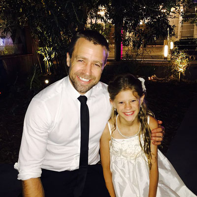 January, 2015 - Simon Gleeson and Olivia Swinton at the opening night after party