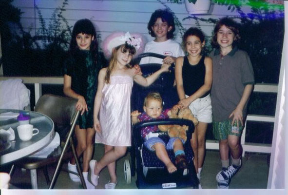 1996, Lea Michele, Chris Trousdale and Les Mis kids.