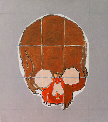 Sans titre, 2010, acrylique sur bois, 24 x 27,3 cm
