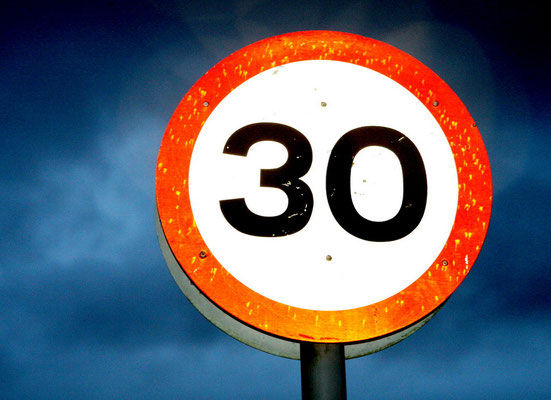 flickr.com "Slow down, Arthur. Stick to thirty" by Colin Milligan (license: https://creativecommons.org/licenses/by/2.0/legalcode;  Modifications made: Cropped photo) 