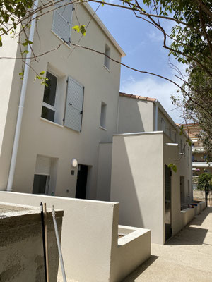Construction de 5 villas groupées avec 1 niveau de sous-sol à Marseille (13)