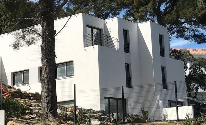 Construction de 2 villas groupées à La Ciotat (13)