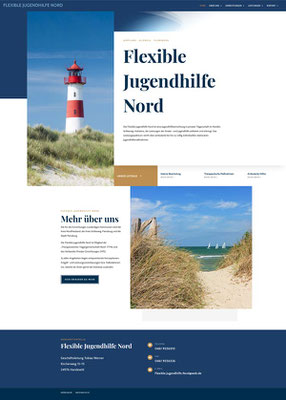 Flexible Jugendhilfe Nord - Webseite