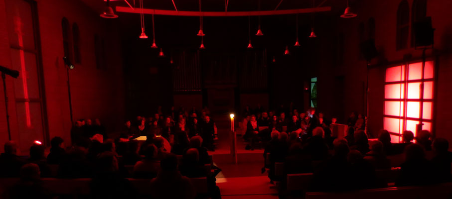 Rotes Tor Rotes Kreuz - Illumination Gregor Linßen im Konzert, 2015